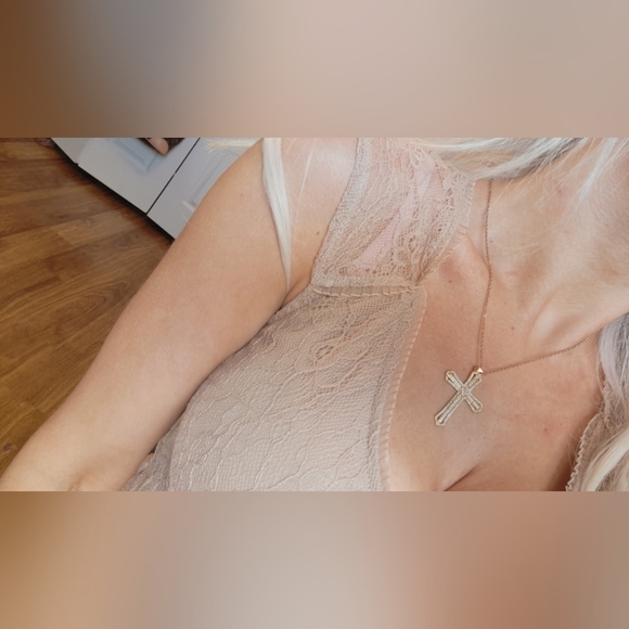 Lace tie tank - Picture 2 of 2